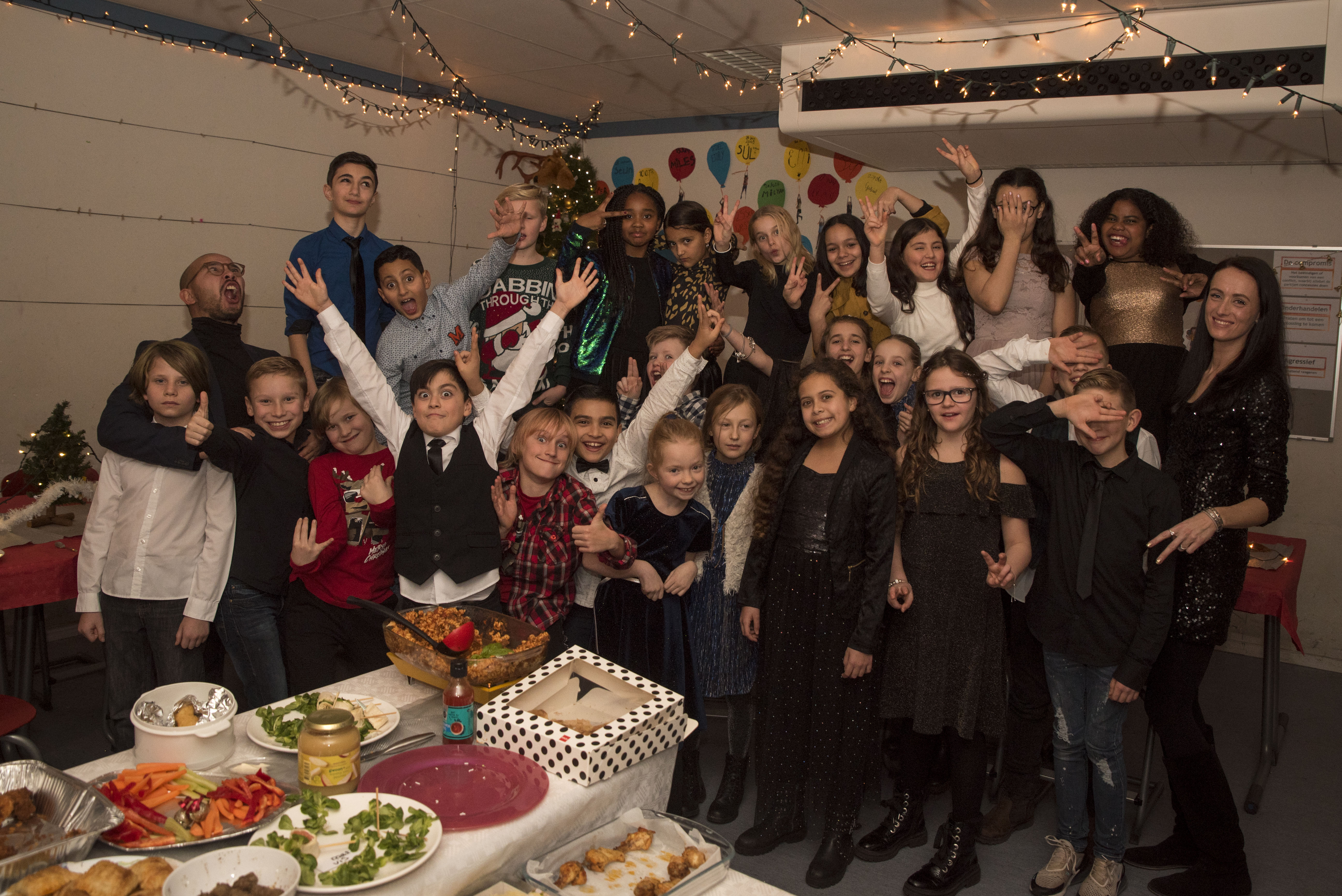 Kerstdiner groep 7a