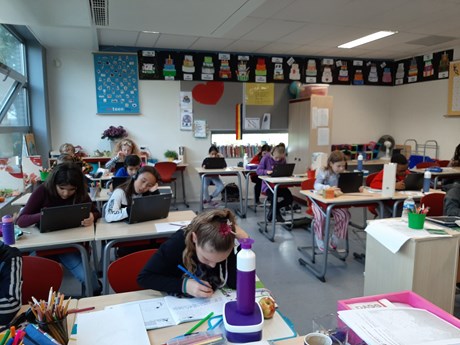 de groep